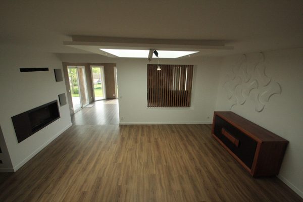 Réalisation d'un agencement intérieur par BL ASSOCIÉS, peintre aux Herbiers