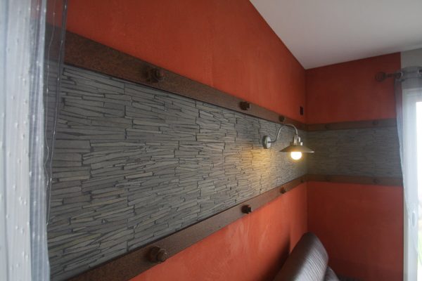 Réalisation d'une peinture décoration par BL ASSOCIÉS, peintre aux Herbiers